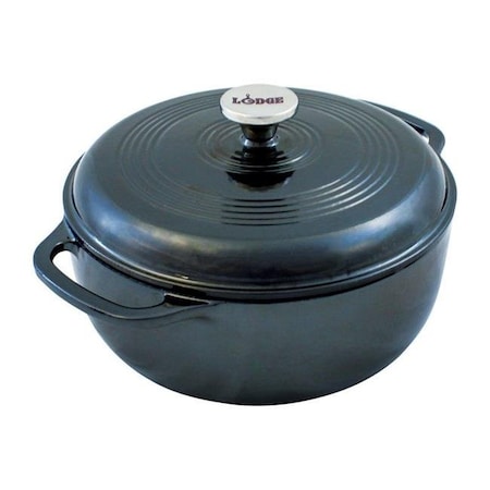 Lodge Lodge 6655757 Cast Iron Dutch Oven; Black 6655757